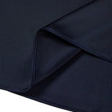 Poly Satin Regular Fit Round Neck Short Sleeve Blouse