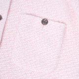 Poly Nylon Sweater Knit Relax Fit Round Neck Top