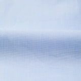 Cotton Chambray Relax Fit Shirt Collar Short Sleeve Blouse