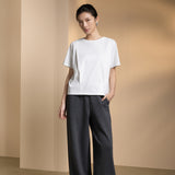 Pure Cotton Relax Fit Round Neck Top
