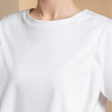 Pure Cotton Relax Fit Round Neck Top