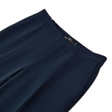 Multi-Way Stretch Poly Crepe Comfort Cigarette Suit Pants