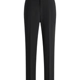 Multi-Way Stretch Poly Crepe Comfort Cigarette Suit Pants