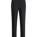 Multi-Way Stretch Poly Crepe Comfort Cigarette Suit Pants