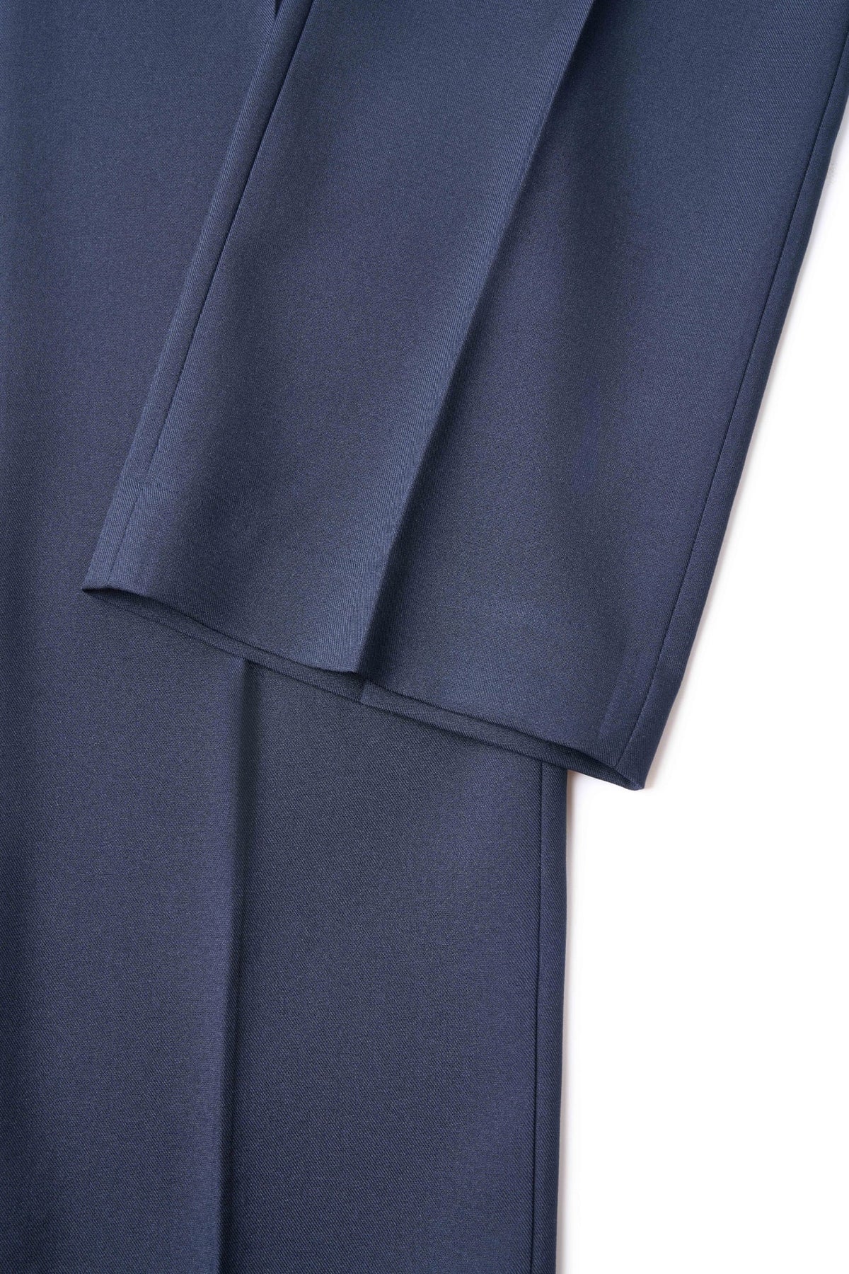 Three Proof Finish Poly Twill Straight Leg Suit Pants
