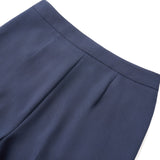Three Proof Finish Poly Twill Straight Leg Suit Pants