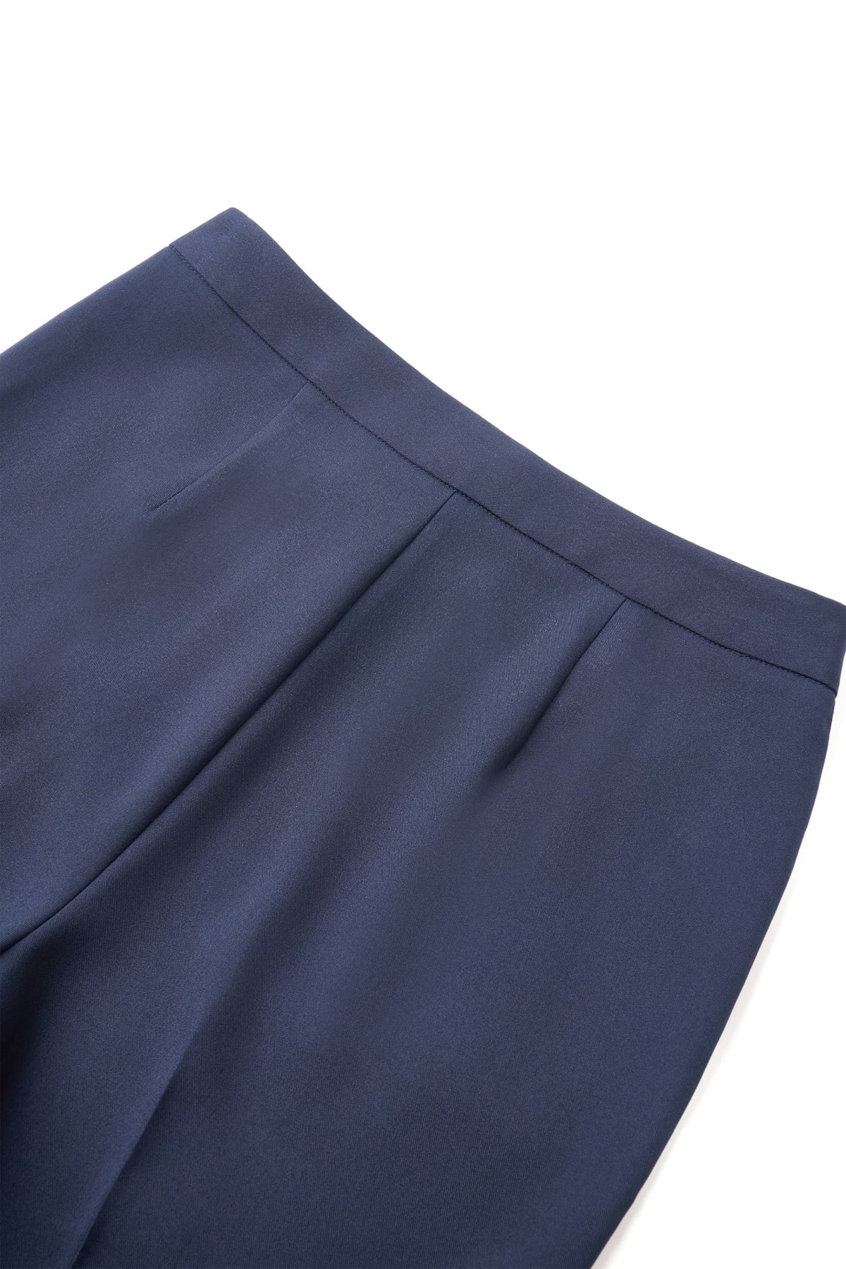 Three Proof Finish Poly Twill Straight Leg Suit Pants