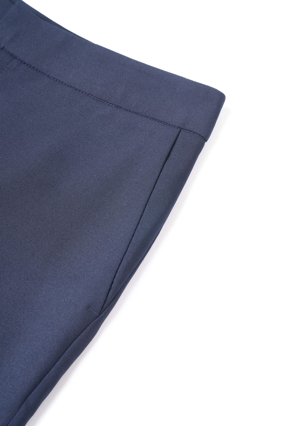 Three Proof Finish Poly Twill Straight Leg Suit Pants