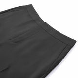 Three Proof Finish Poly Twill Straight Leg Suit Pants