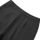 Three Proof Finish Poly Twill Straight Leg Suit Pants