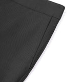 Three Proof Finish Poly Twill Straight Leg Suit Pants