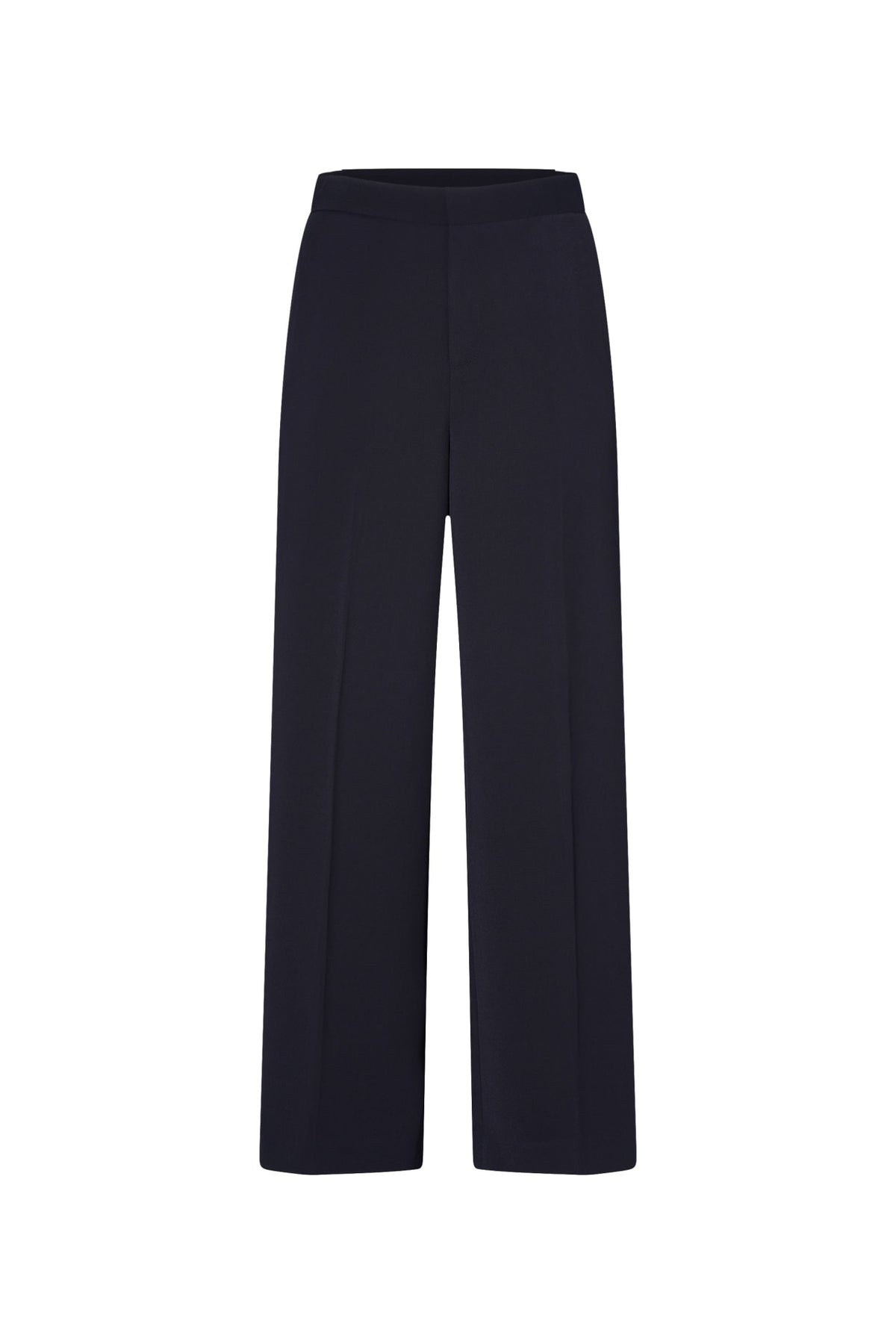 Poly Cavalry Twill Straight Leg Suit Pants