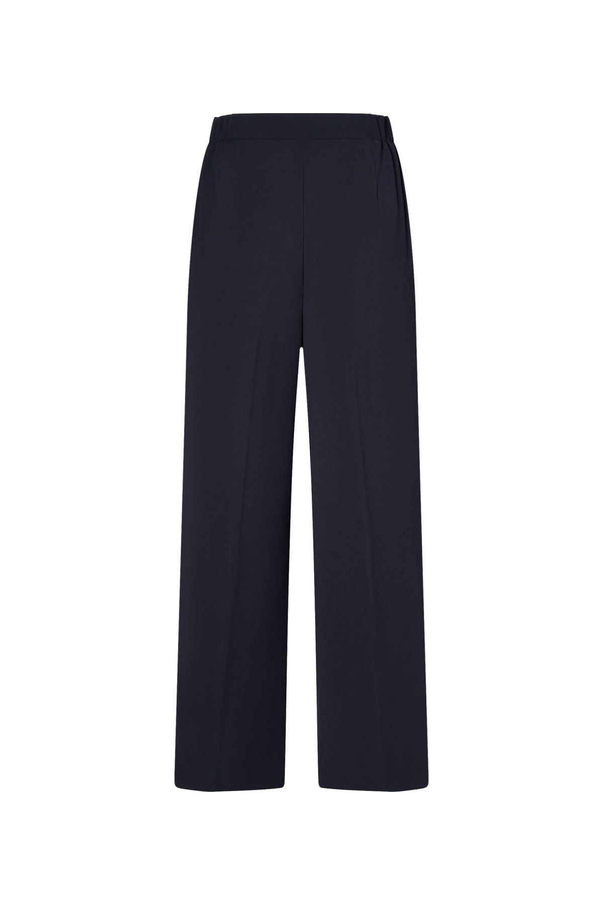 Poly Cavalry Twill Straight Leg Suit Pants