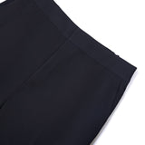 Poly Cavalry Twill Straight Leg Suit Pants