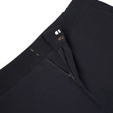 Poly Cavalry Twill Straight Leg Suit Pants
