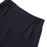 Poly Cavalry Twill Straight Leg Suit Pants