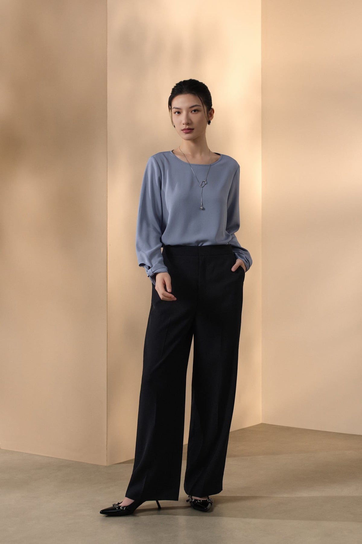 G2000 - Pants - Poly Cavalry Twill Straight Leg Suit Pants