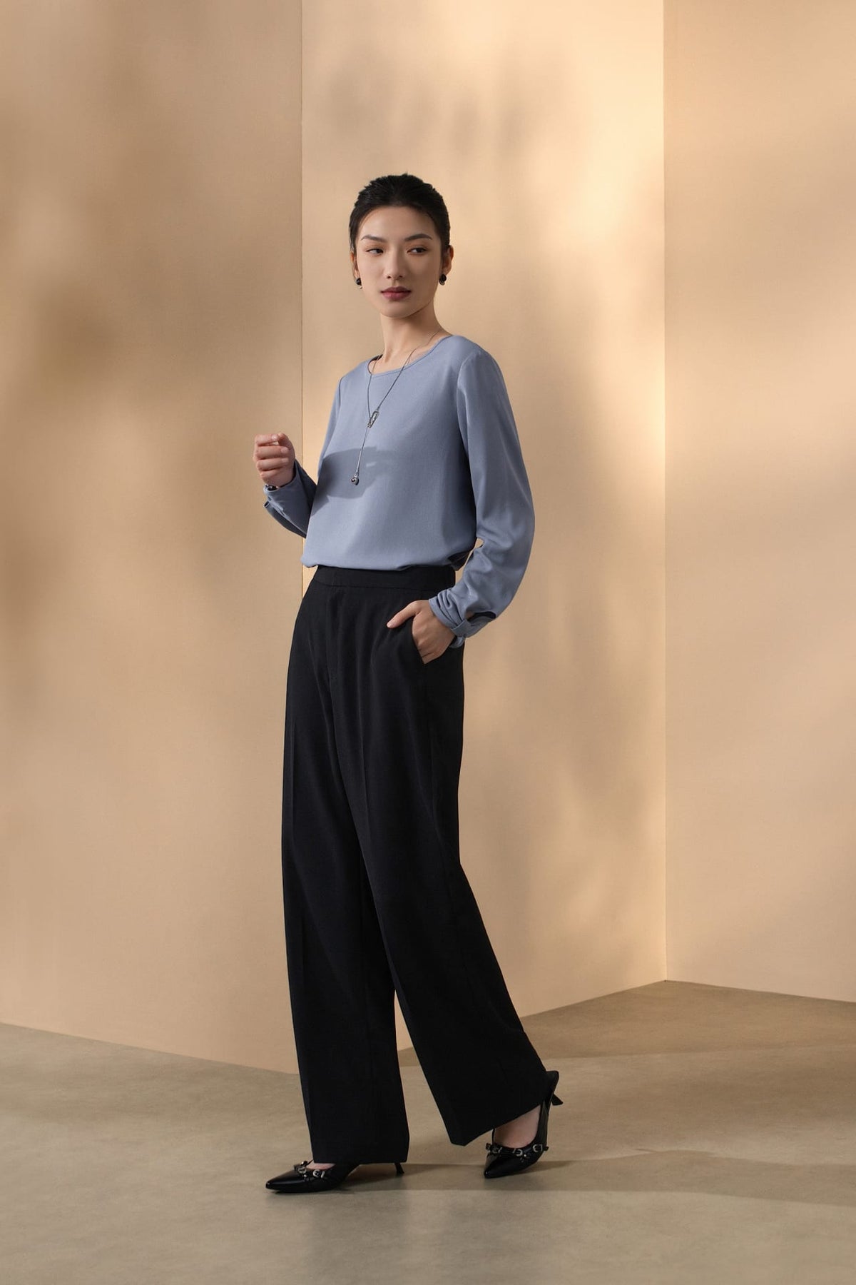 G2000 - Pants - Poly Cavalry Twill Straight Leg Suit Pants