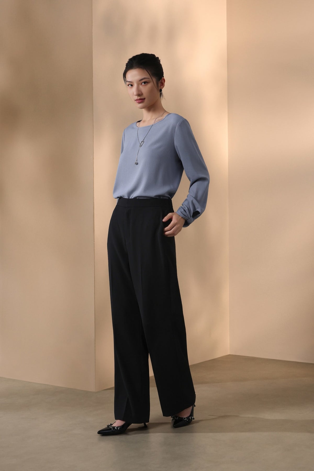 G2000 - Pants - Poly Cavalry Twill Straight Leg Suit Pants