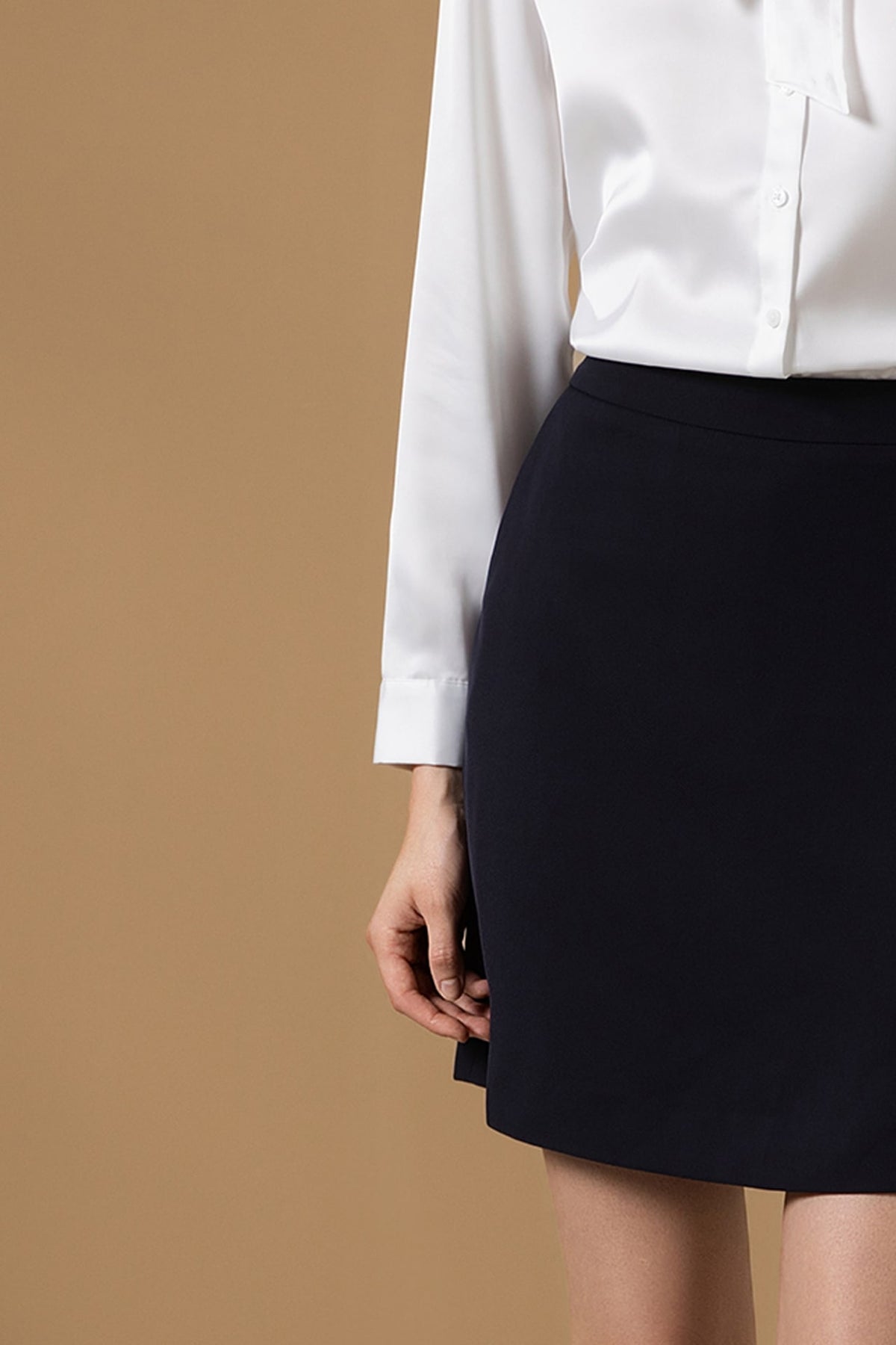 G2000 - Skirts - Poly Cavalry Twill A-Shape Suit Skirt