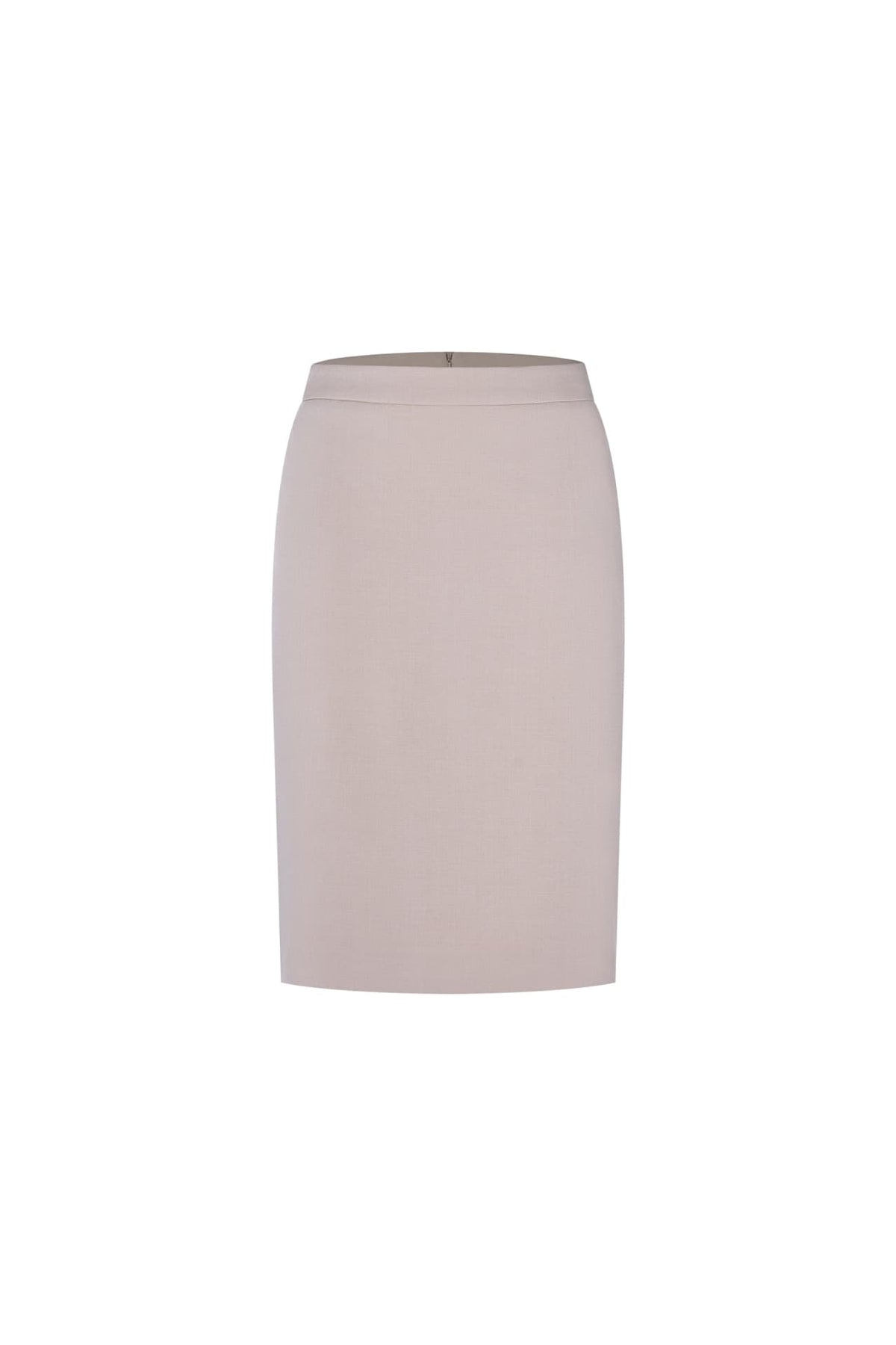 Three Proof Finish Poly Twill H-Shape Suit Skirt