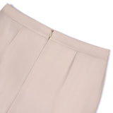 Three Proof Finish Poly Twill H-Shape Suit Skirt