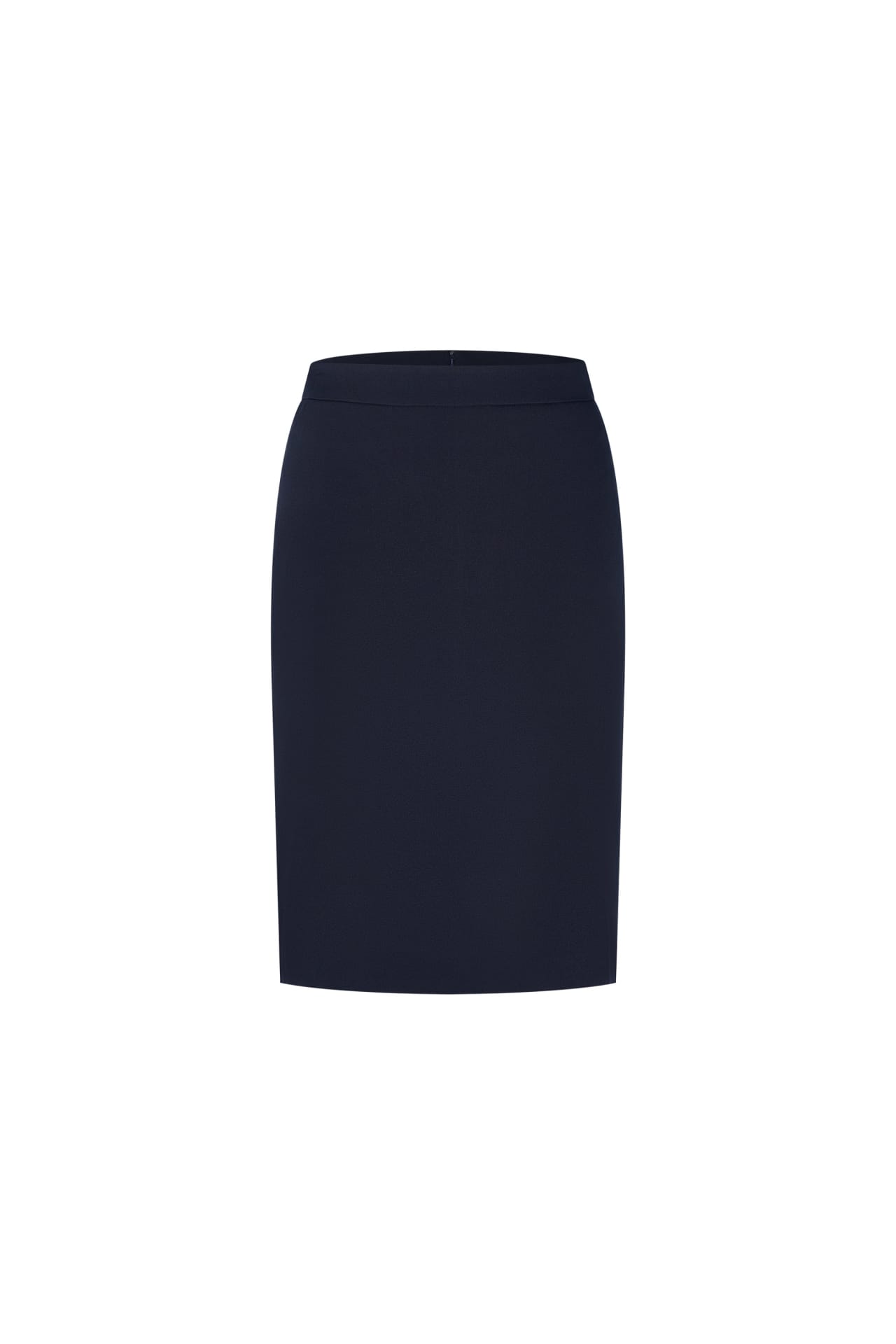 Three Proof Finish Poly Twill H-Shape Suit Skirt