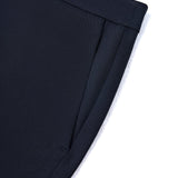Three Proof Finish Poly Twill H-Shape Suit Skirt