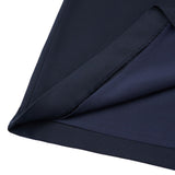 Three Proof Finish Poly Twill H-Shape Suit Skirt