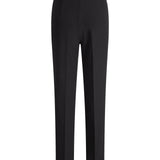 Poly Rayon Twill Straight Leg Suit Pants
