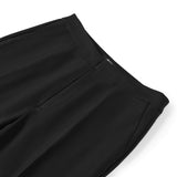 Poly Rayon Twill Straight Leg Suit Pants