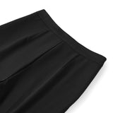 Poly Rayon Twill Straight Leg Suit Pants