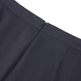Poly Rayon Twill Slim Fit Pencil Suit Skirt