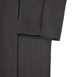 Wool Blend 2-Tone Twill Comfort Cigarette Suit Pants