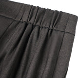 Wool Blend 2-Tone Twill Comfort Cigarette Suit Pants