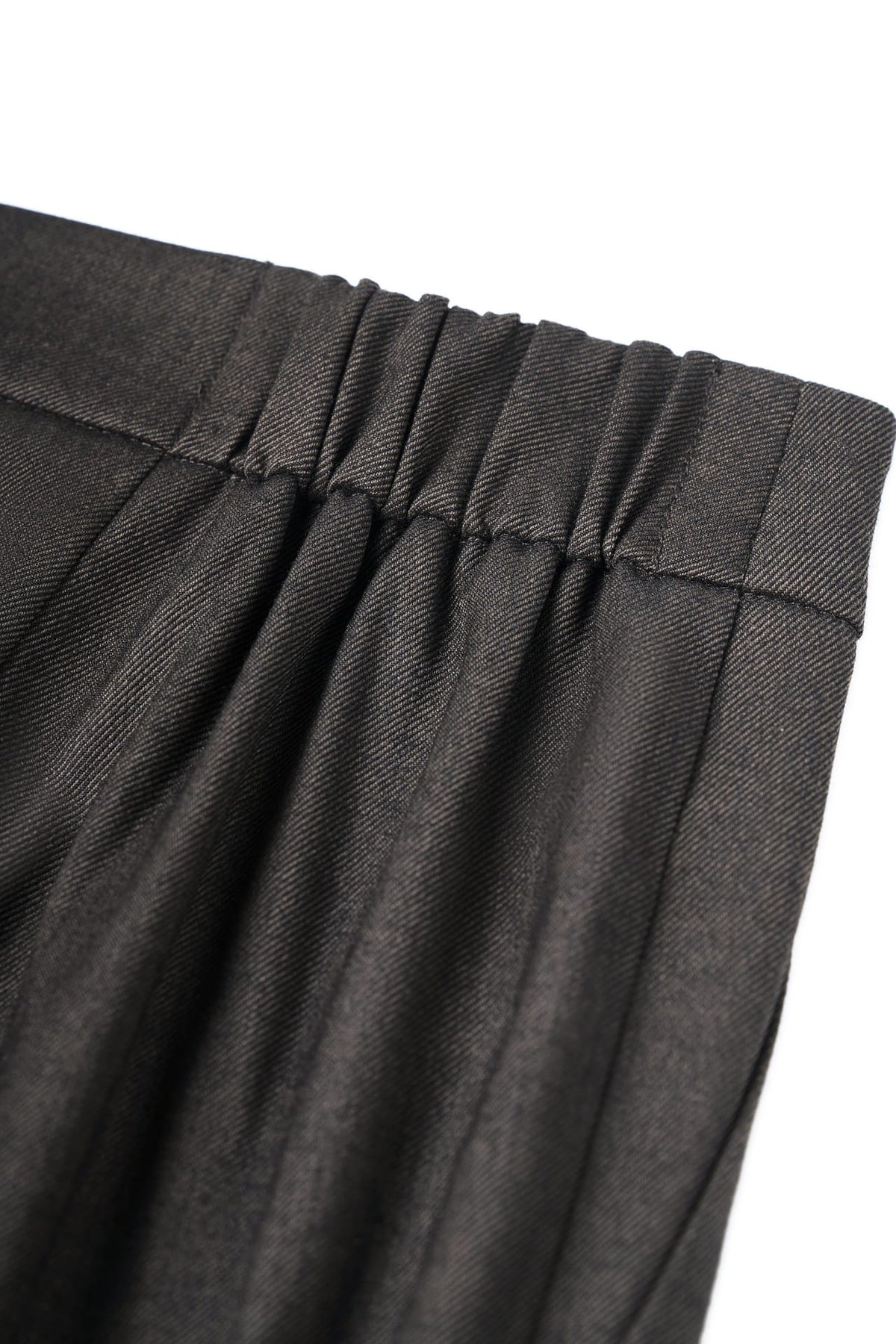 Wool Blend 2-Tone Twill Comfort Cigarette Suit Pants