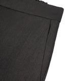 Wool Blend 2-Tone Twill Comfort Cigarette Suit Pants