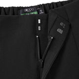 Poly Twill Wide Leg Casual Pants