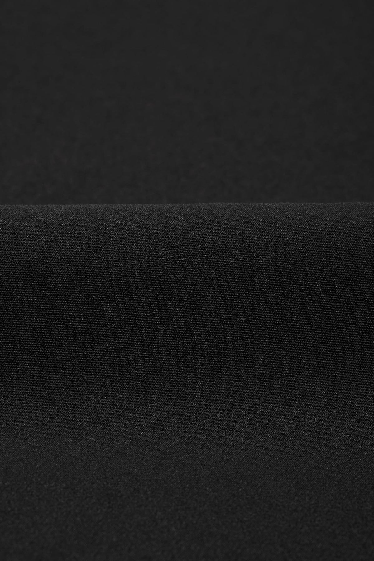 Poly Twill Wide Leg Casual Pants