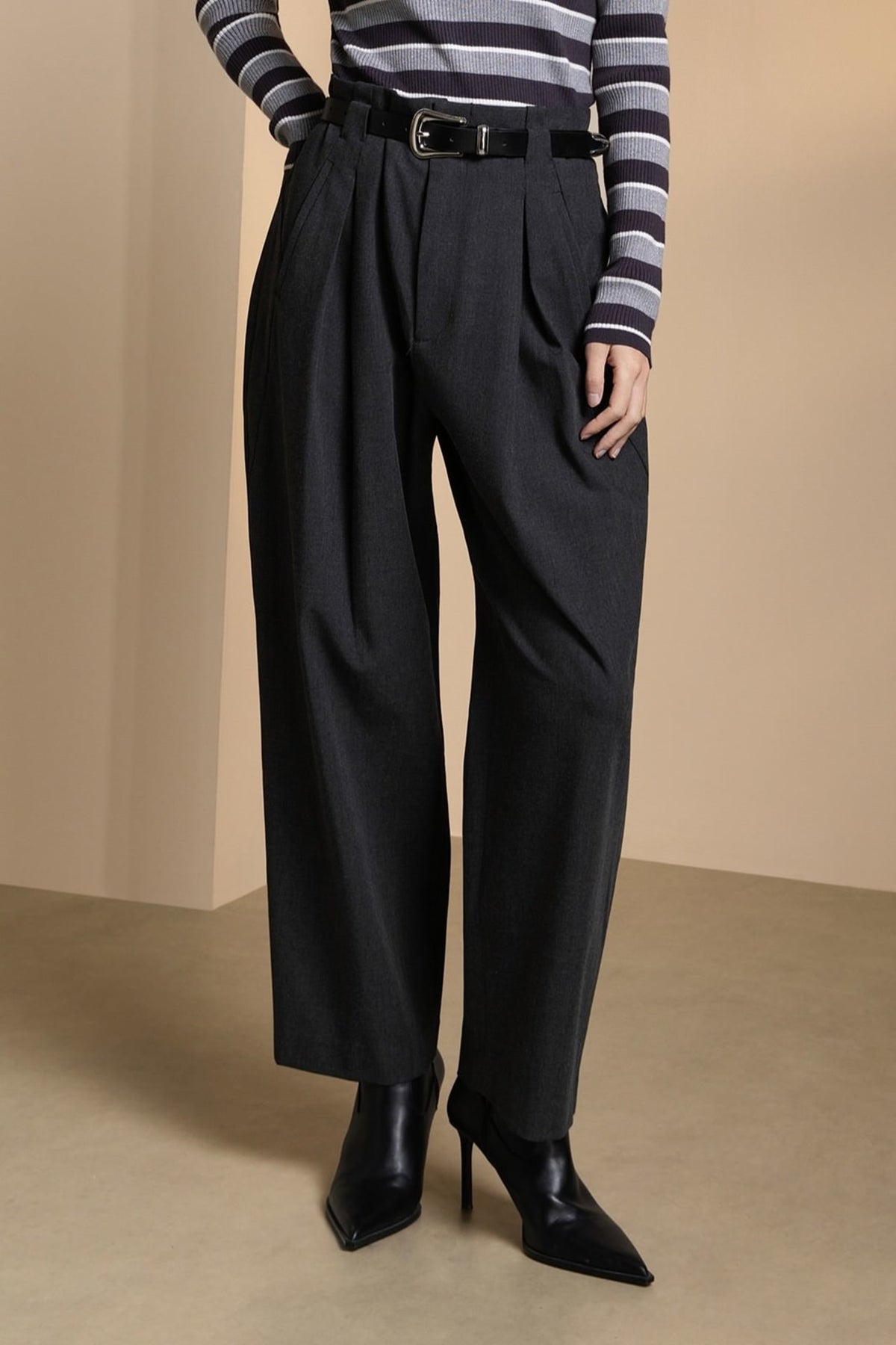 Poly Blend Dobby Twill Genie Casual Pants