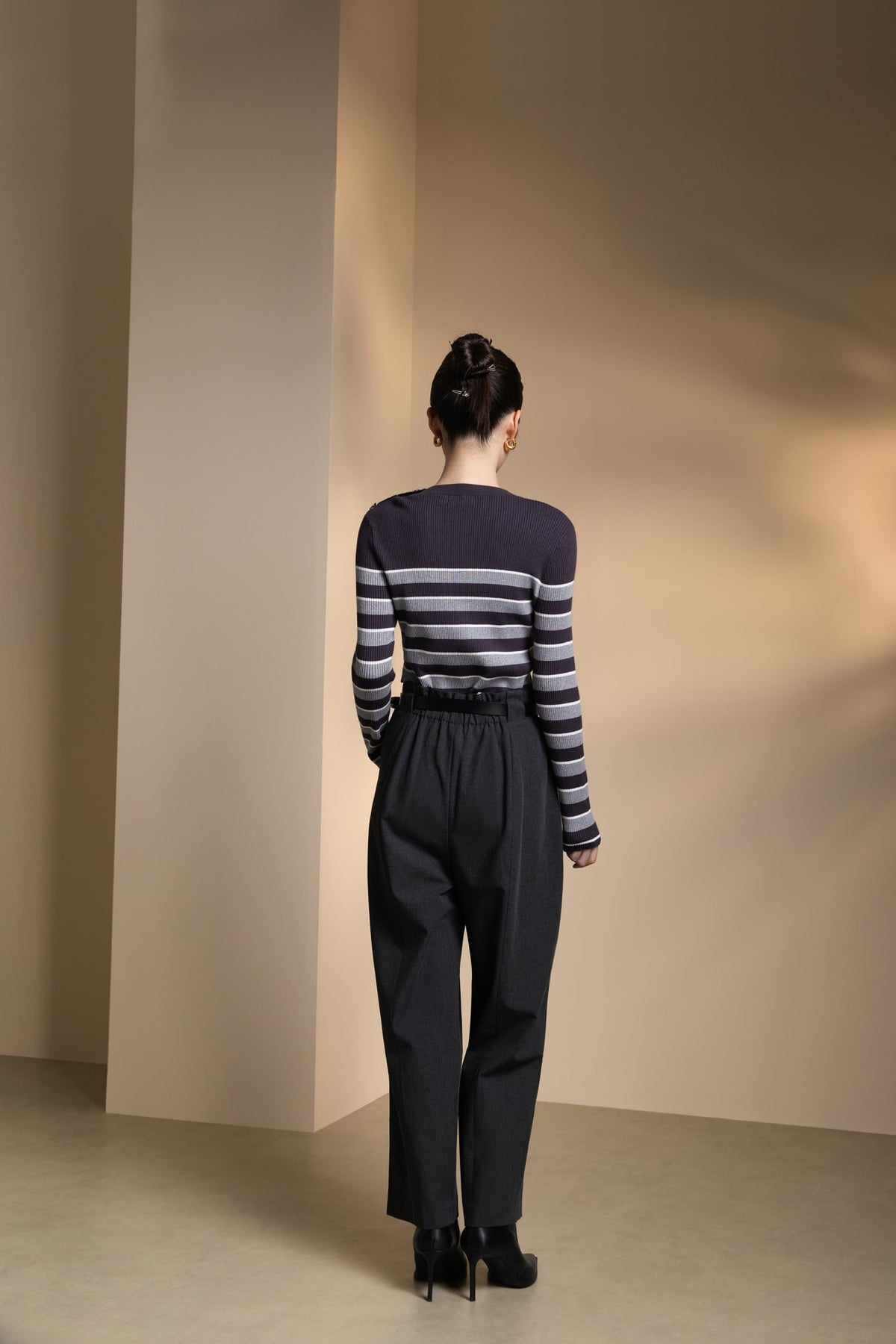 Poly Blend Dobby Twill Genie Casual Pants