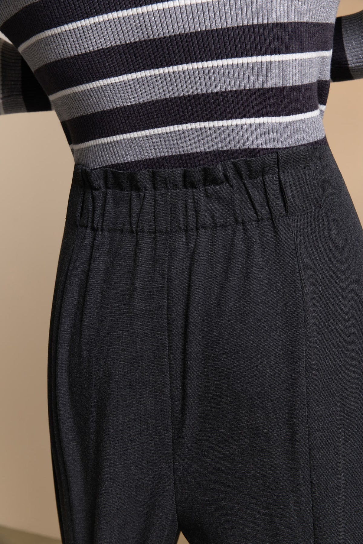 Poly Blend Dobby Twill Genie Casual Pants