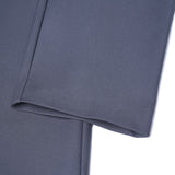 Cotton Nylon Double Weave Skinny Casual Pants with Belt