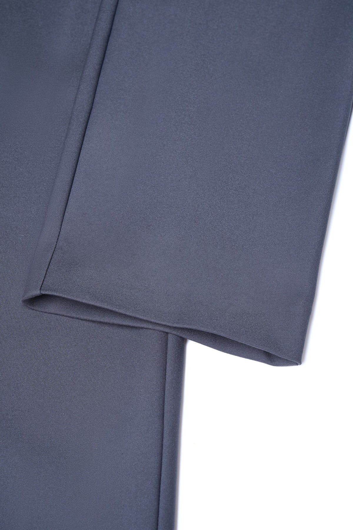 Cotton Nylon Double Weave Skinny Casual Pants with Belt