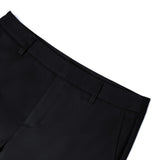 Cotton Nylon Double Weave Skinny Casual Pants with Belt