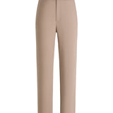 Cotton Nylon Double Weave Comfort Skinny Casual Pants