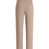 Cotton Nylon Double Weave Comfort Skinny Casual Pants