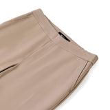Cotton Nylon Double Weave Comfort Skinny Casual Pants
