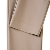 Cotton Nylon Double Weave Comfort Skinny Casual Pants