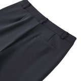 Multi-Way Stretch Nylon Plain Weave Comfort Slim Boot Casual Pants with Belt